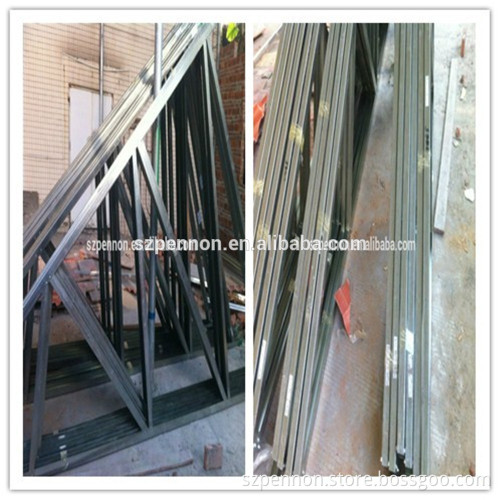 V shape Roof System Galvanized steel Truss